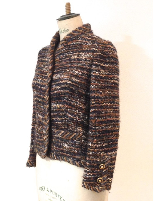 Tailleur haute couture CHANEL en tweed