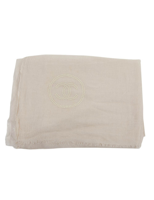 Paréo rose pâle CHANEL