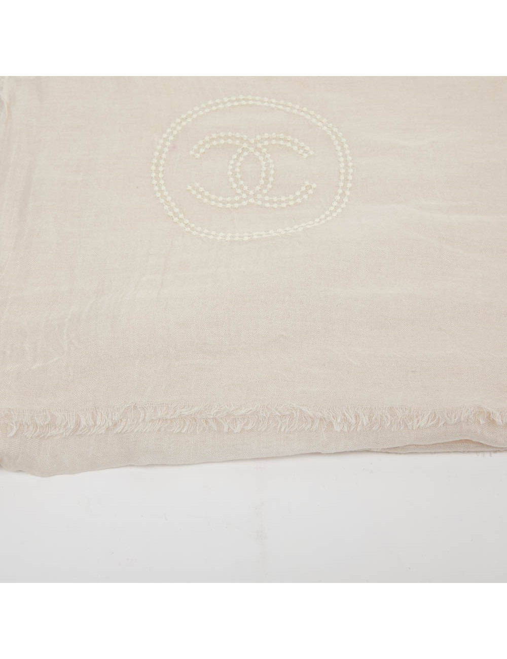 Paréo rose pâle CHANEL