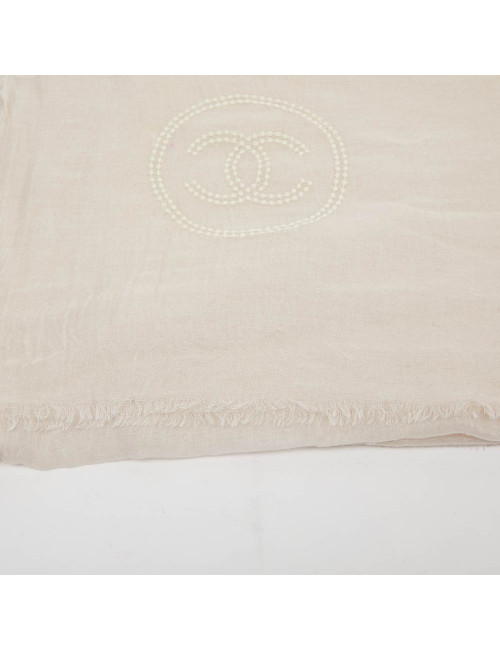 Paréo rose pâle CHANEL