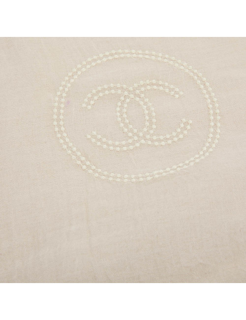 Paréo rose pâle CHANEL