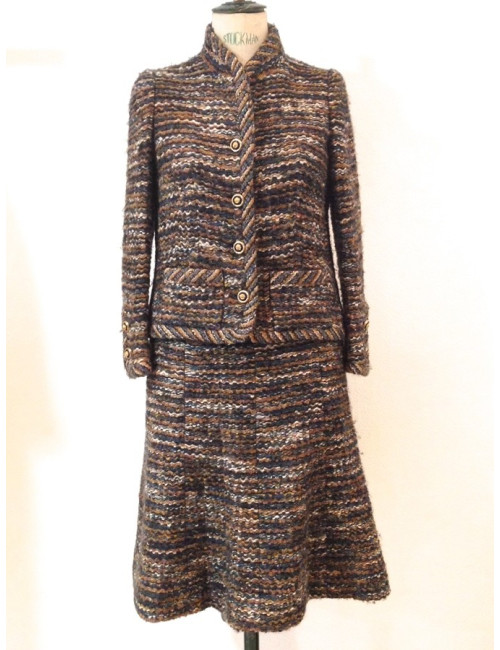 Tailleur haute couture CHANEL en tweed