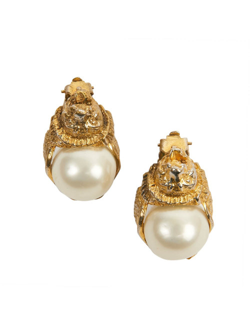 BO vintage tête de lion CHANEL