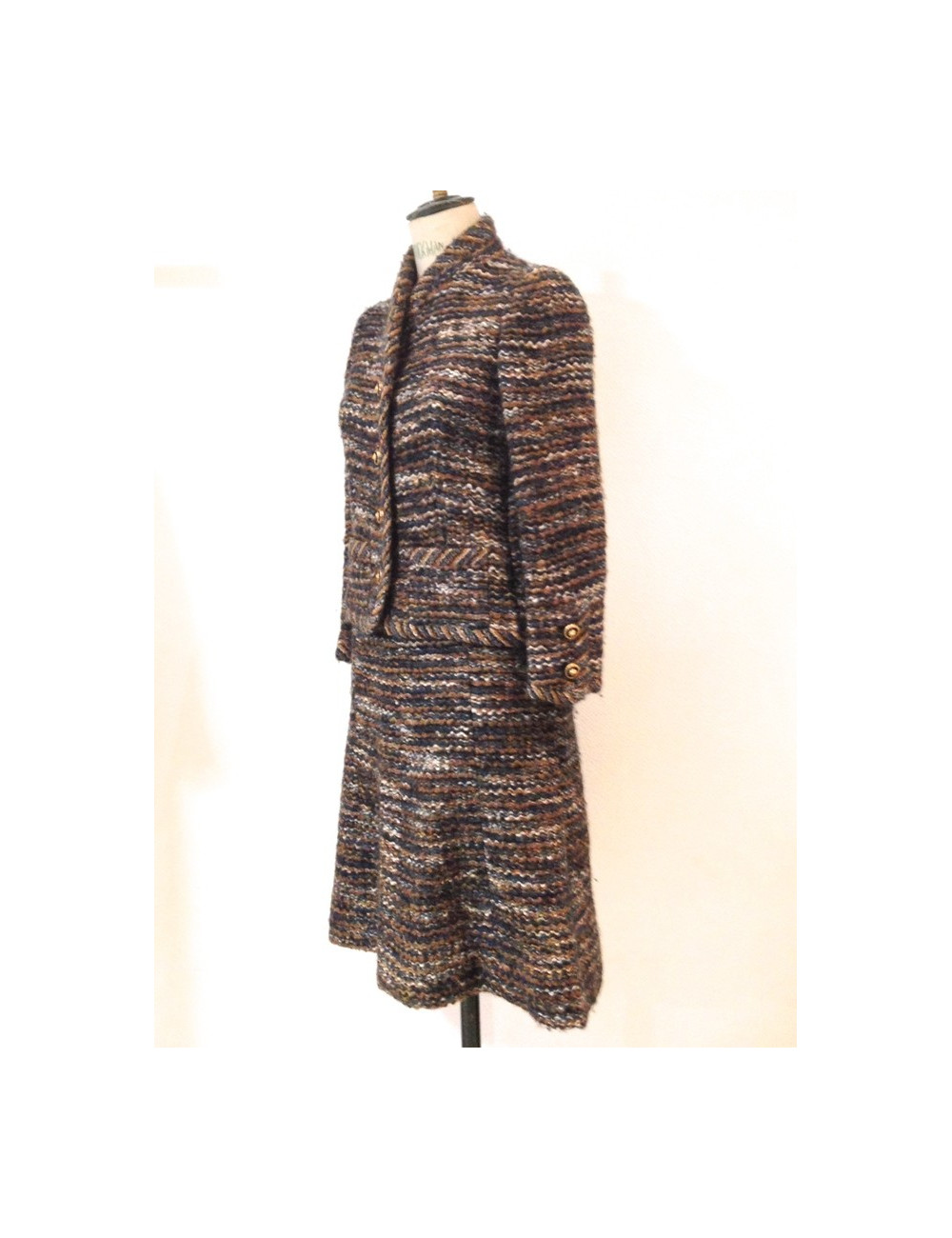 Tailleur haute couture CHANEL en tweed