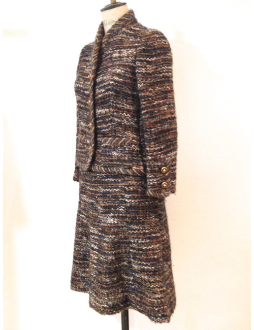 Tailleur haute couture CHANEL en tweed