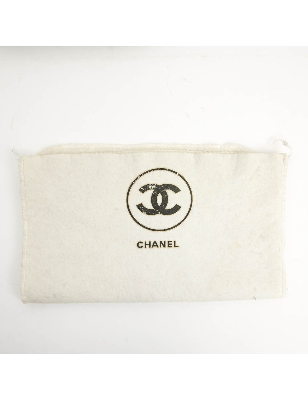 Petit sac vintage CHANEL cuir lisse bleu marine
