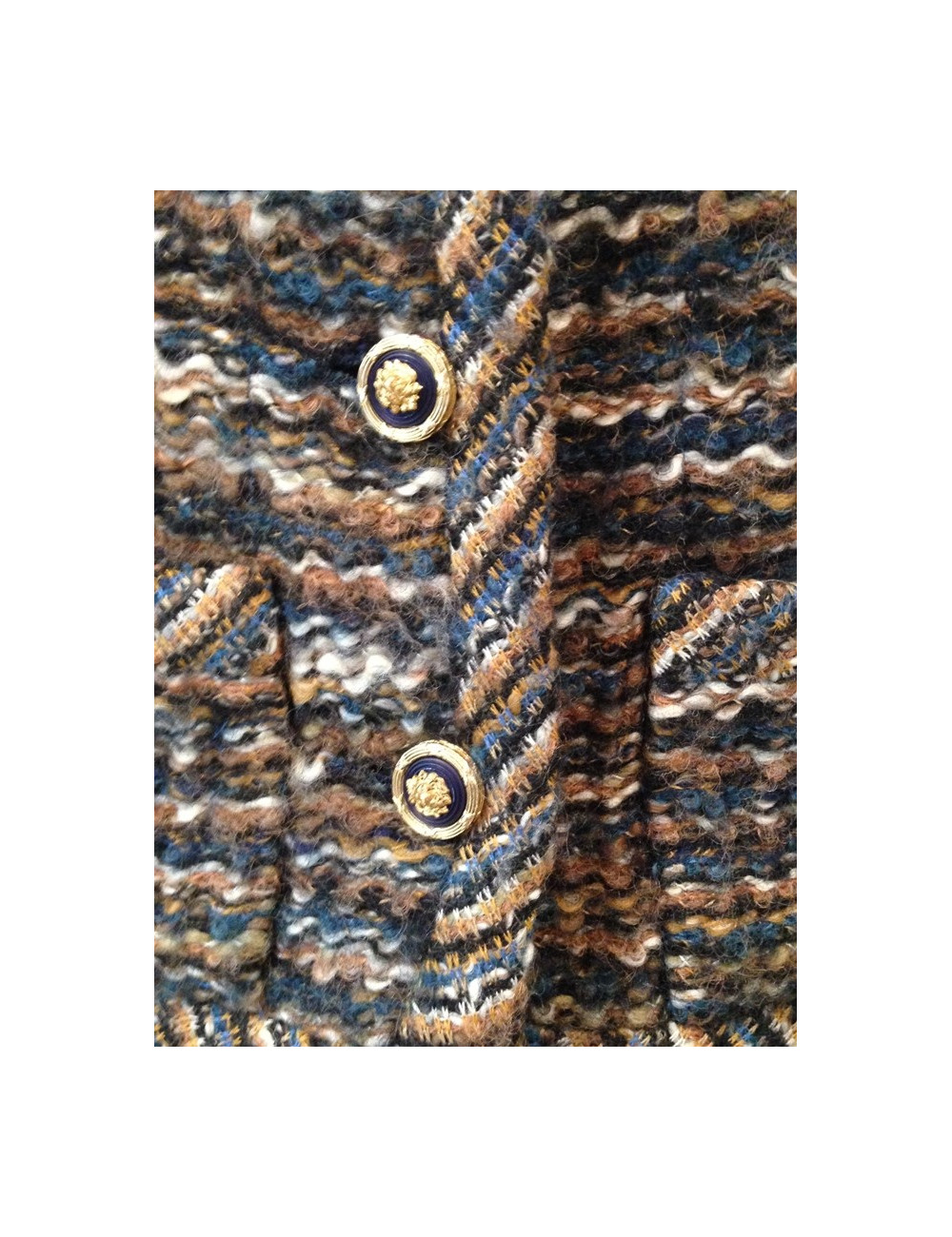 Tailleur haute couture CHANEL en tweed