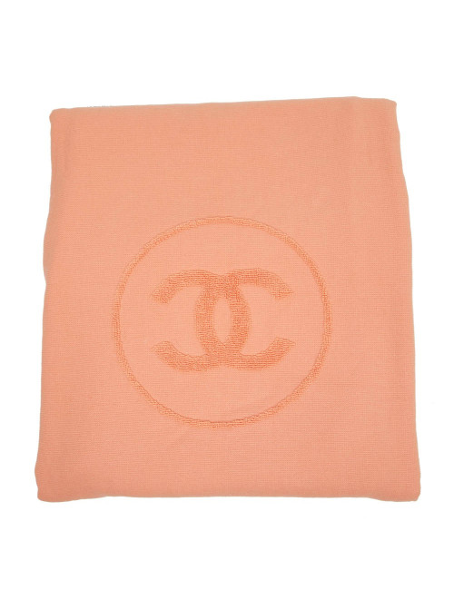 Drap de plage CHANEL corail
