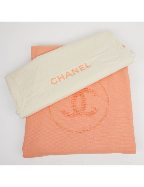 Drap de plage CHANEL corail