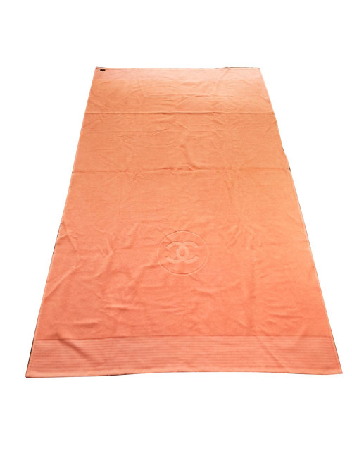 Drap de plage CHANEL corail