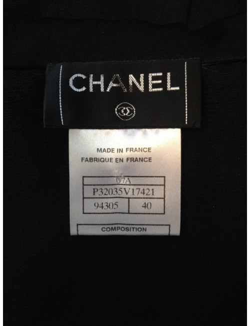 Blouse CHANEL en soie