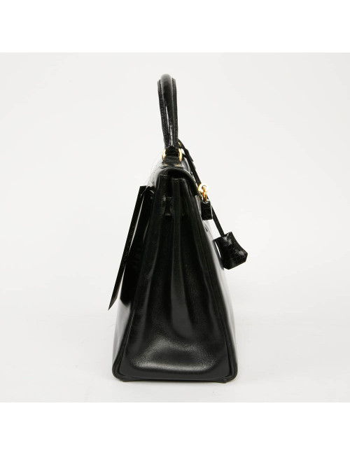 Kelly 32 HERMES cuir box et alligator