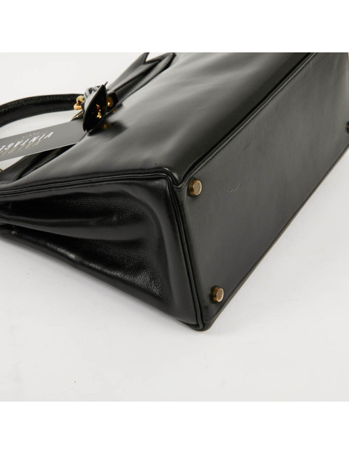 Kelly 32 HERMES cuir box et alligator