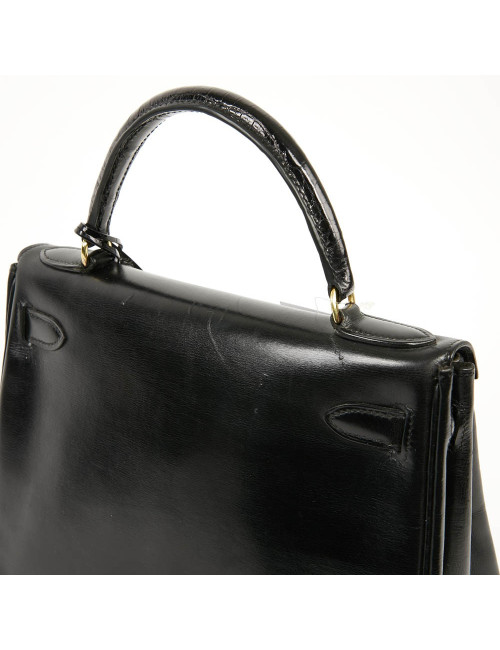 Kelly 32 HERMES cuir box et alligator