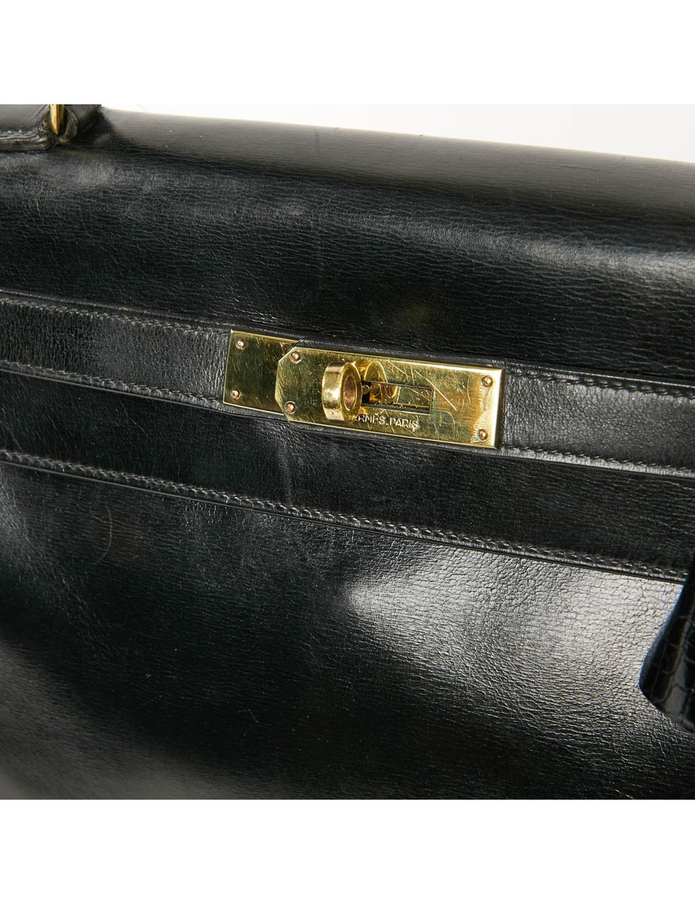 Kelly 32 HERMES cuir box et alligator