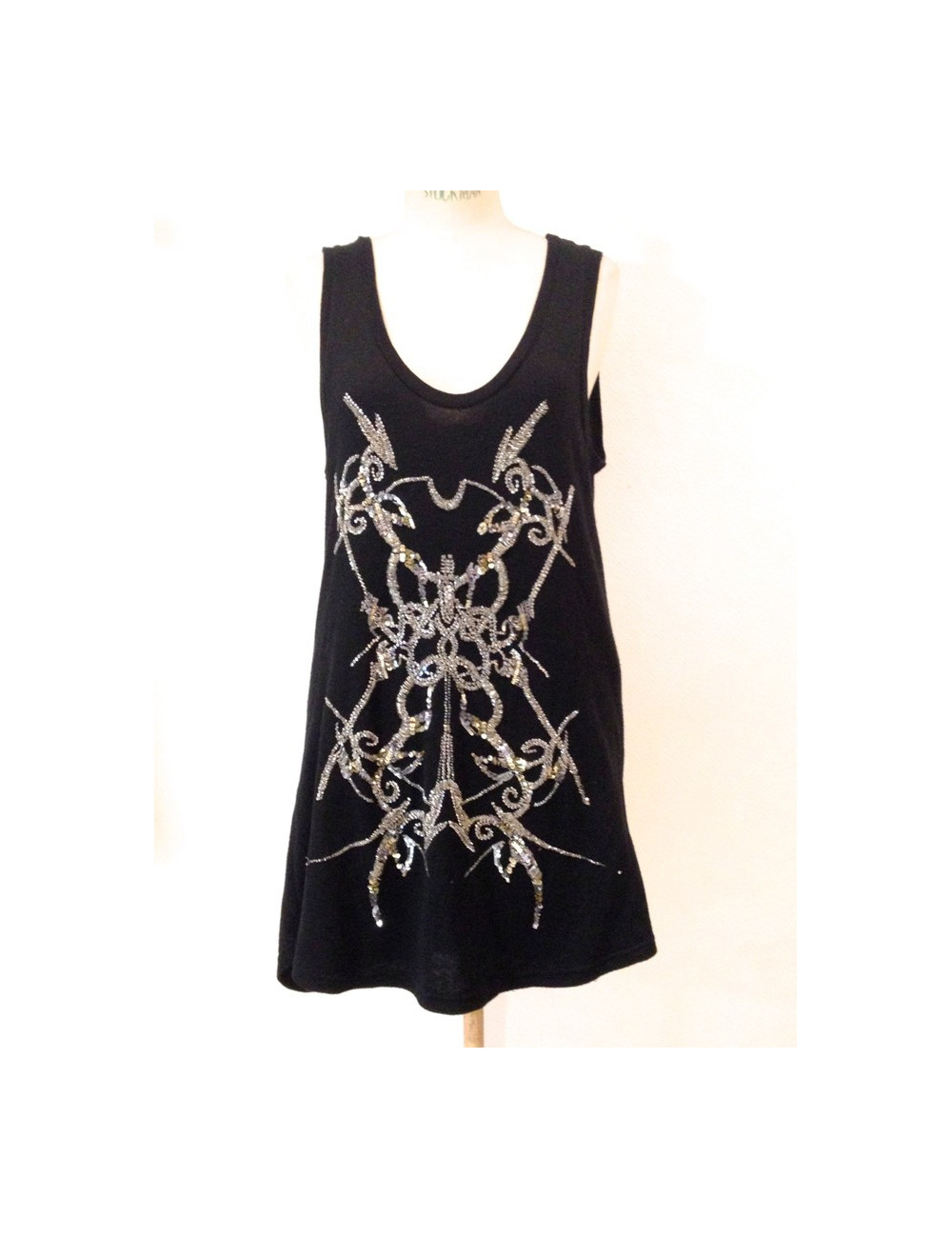 T-Shirt BALMAIN à paillettes