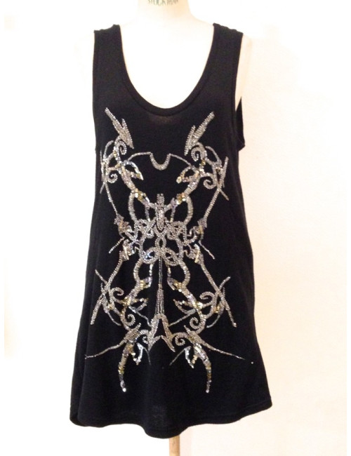 T-Shirt BALMAIN à paillettes