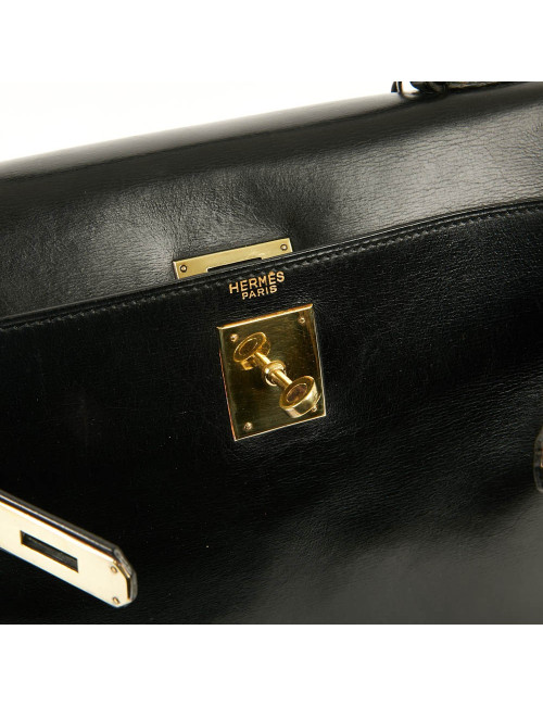 Kelly 32 HERMES cuir box et alligator