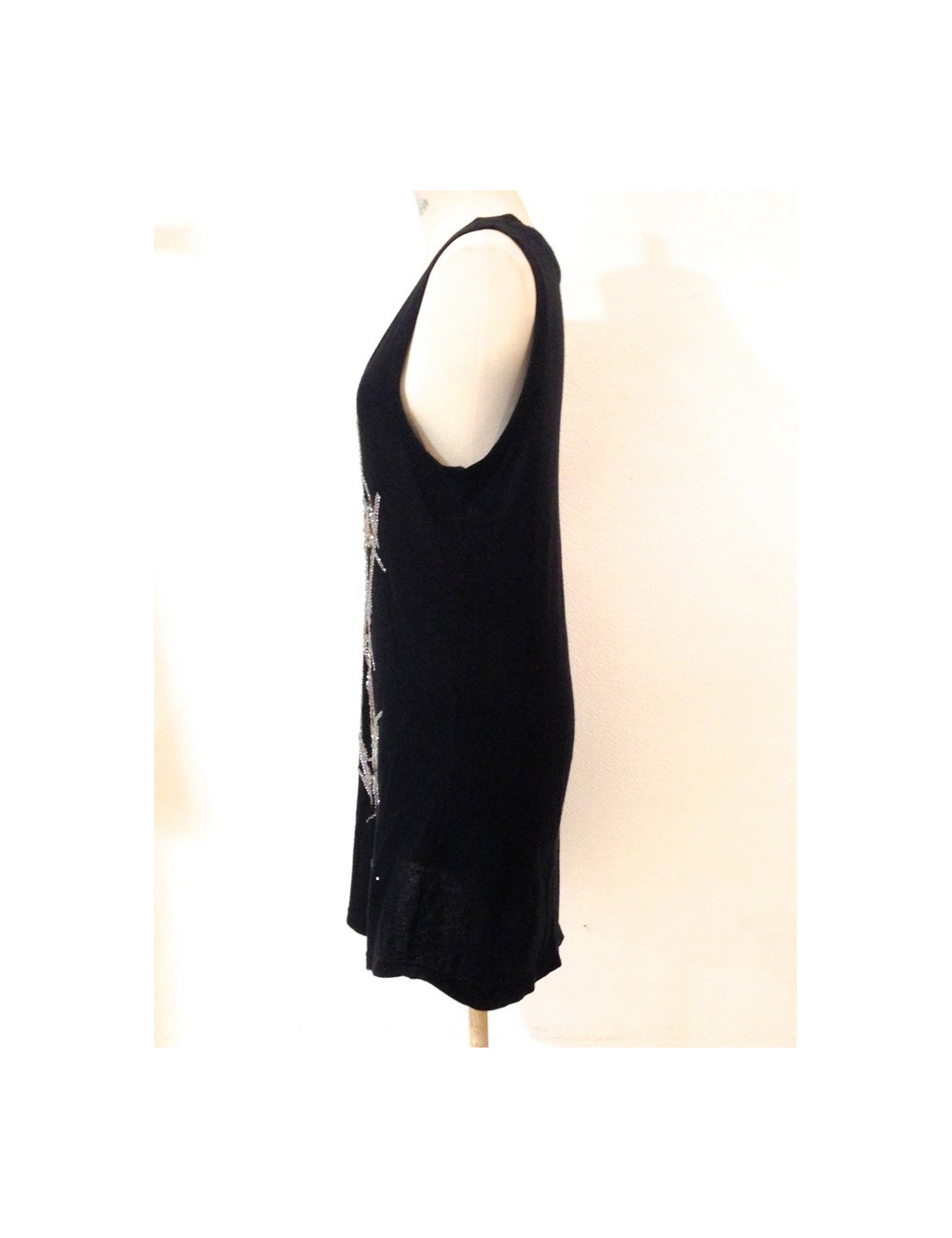 T-Shirt BALMAIN à paillettes