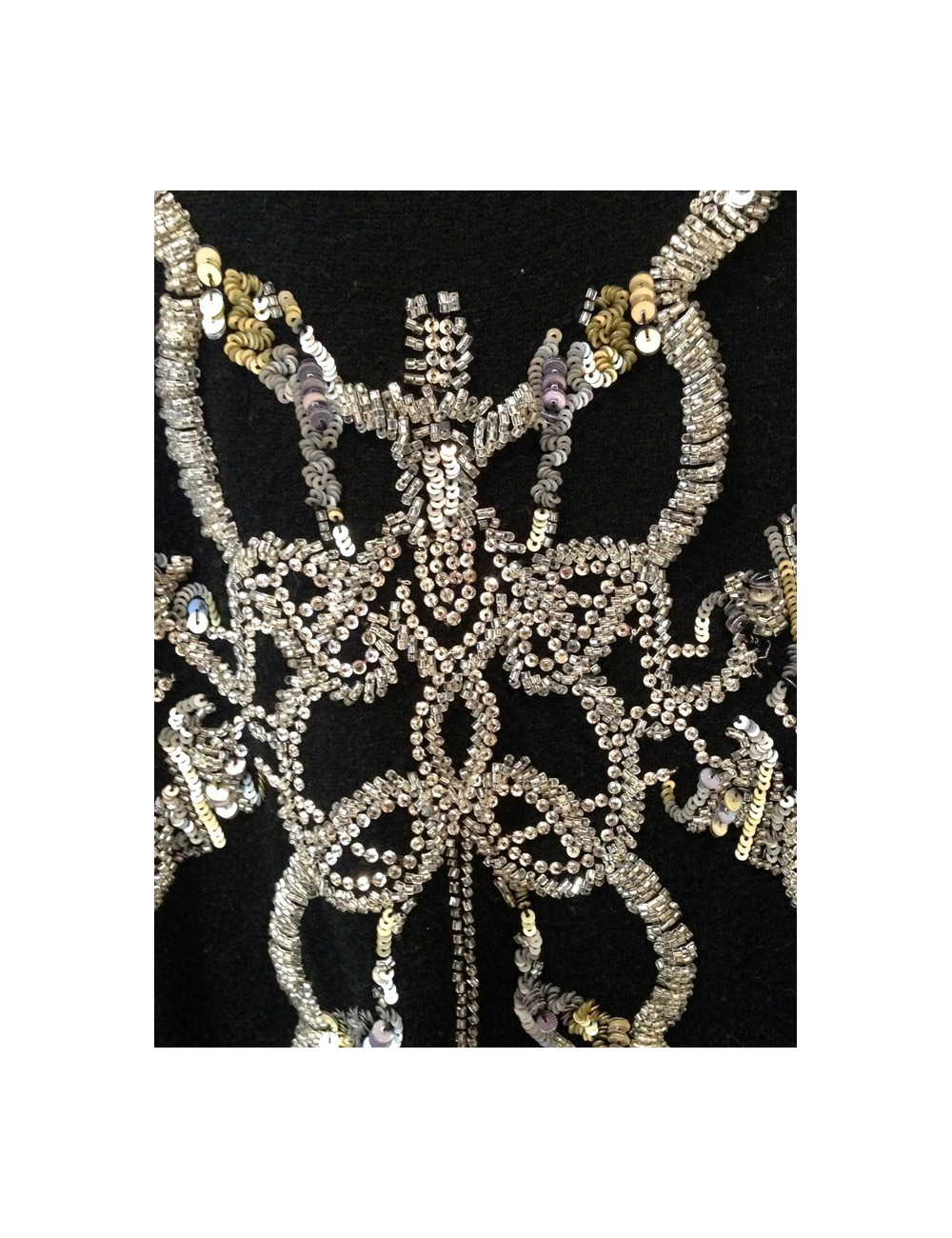 T-Shirt BALMAIN à paillettes