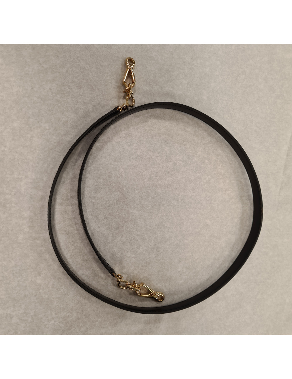 Bandoulière cuir noir