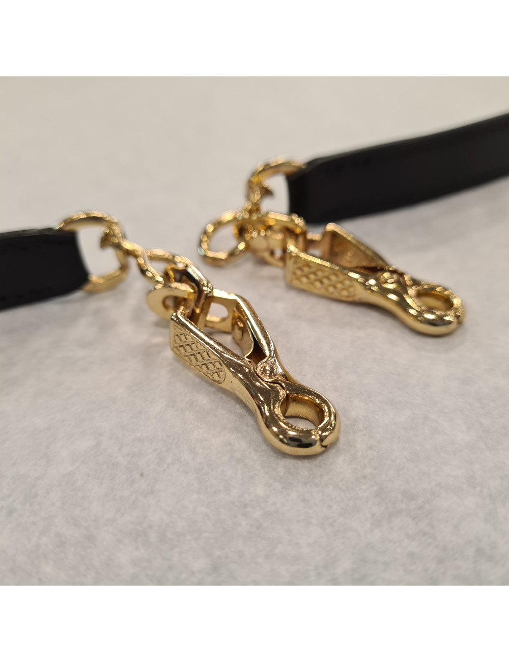 Bandoulière cuir noir