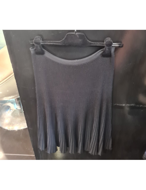 Jupe ALAIA TS noire plissée