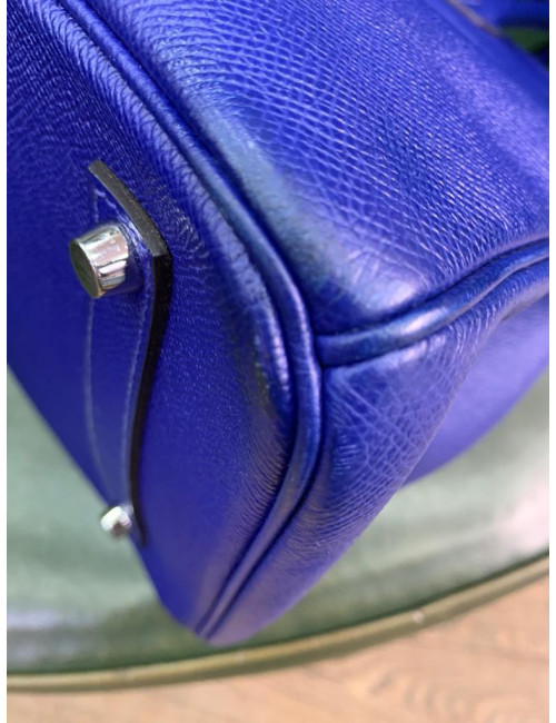 Birkin bleu 35 HERMES epsom bleu éléctrique 
