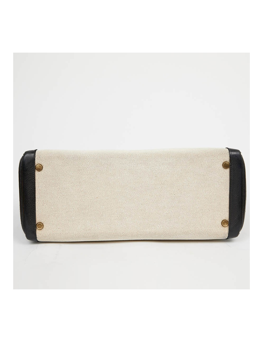 Kelly 32 HERMES toile et cuir