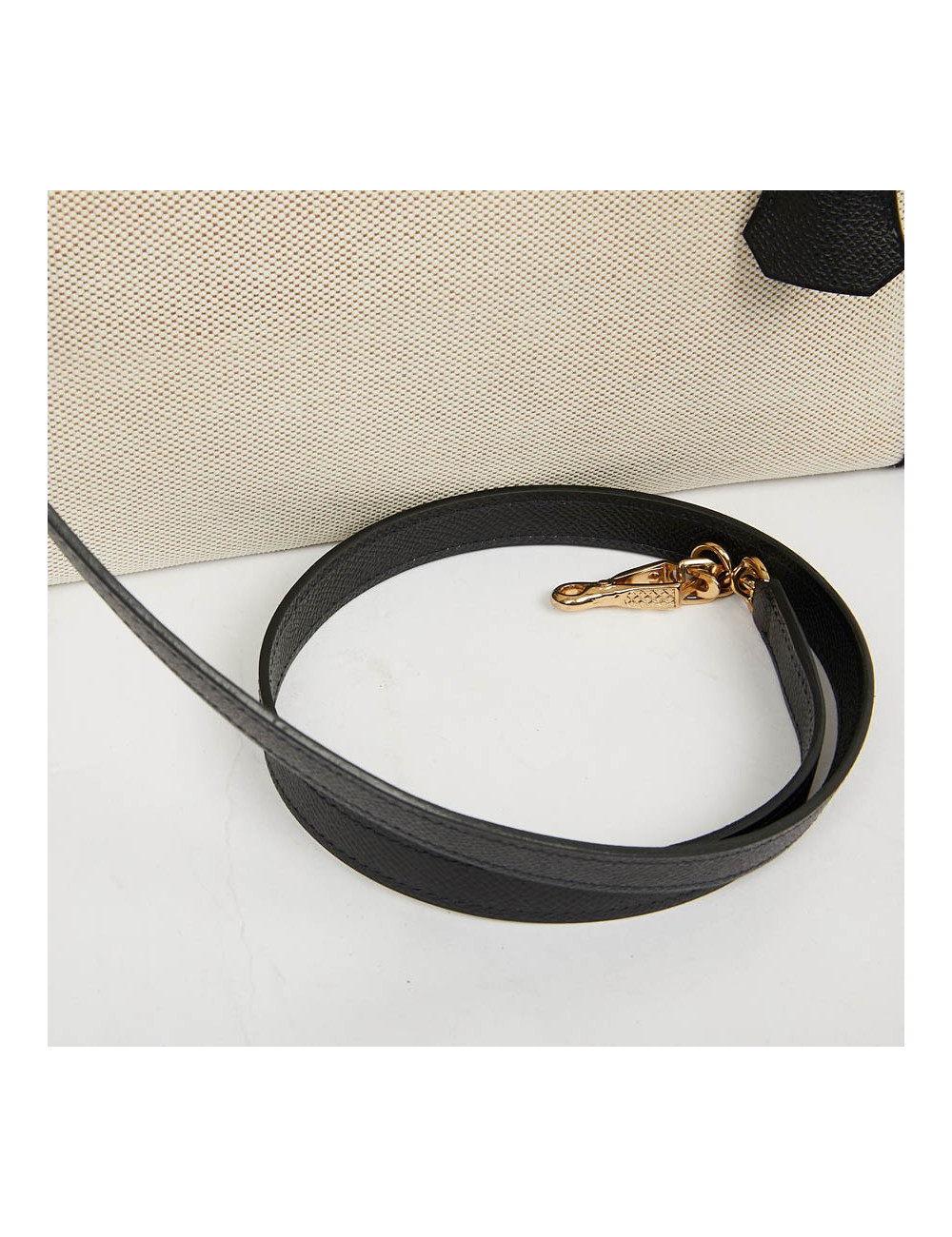 Kelly 32 HERMES toile et cuir