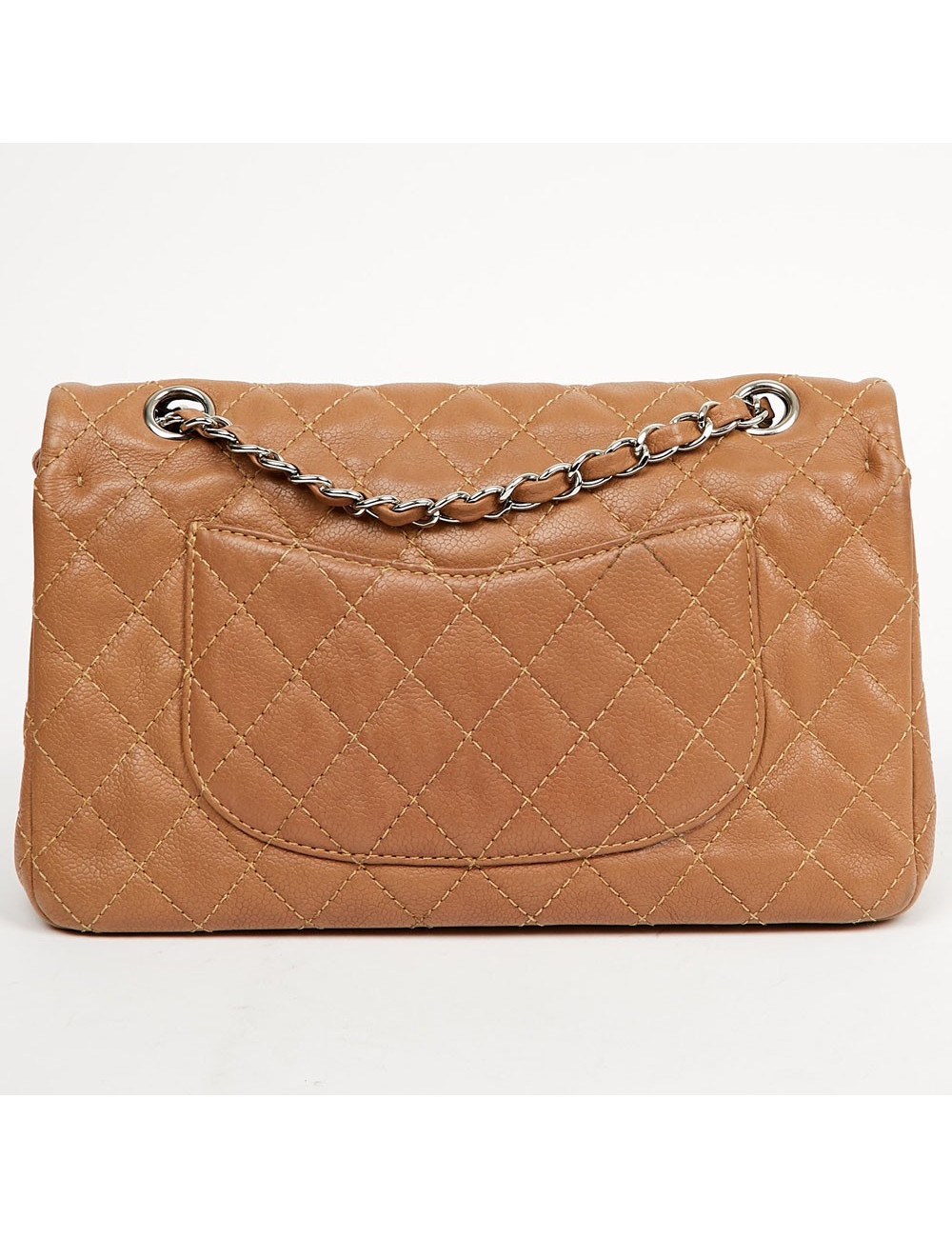 Sac Timeless CHANEL cuir de veau grainé gold