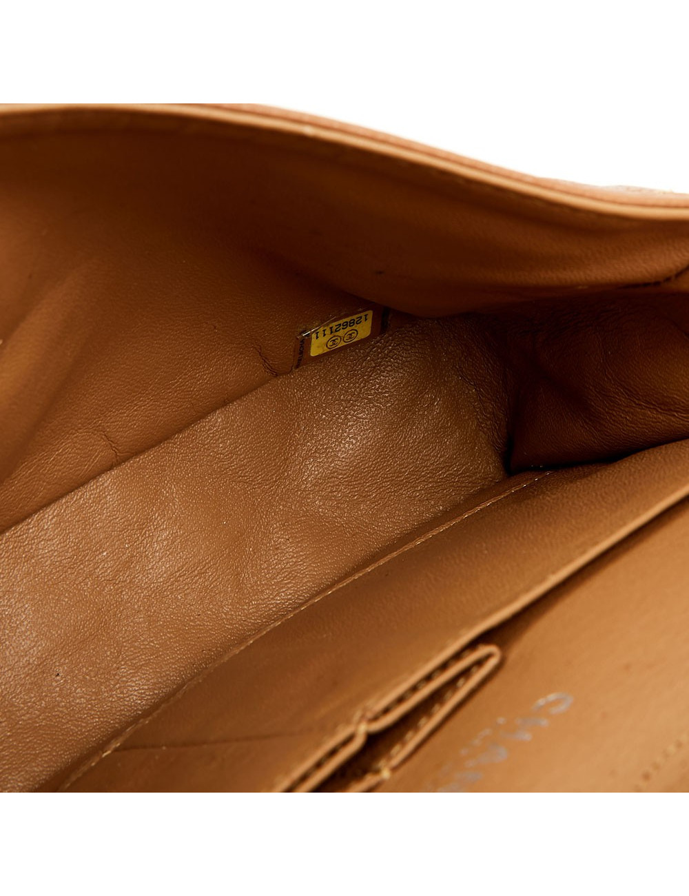 Sac Timeless CHANEL cuir de veau grainé gold