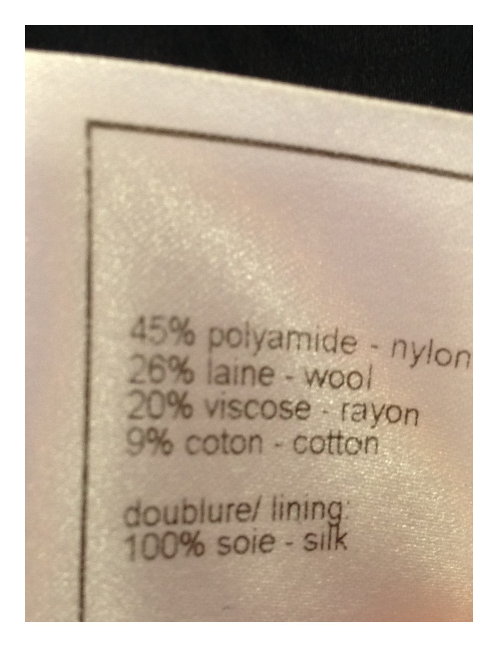 Tailleur avec robe CHANEL noir pailletée