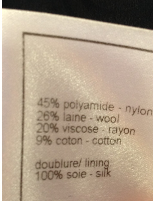 Tailleur avec robe CHANEL noir pailleté