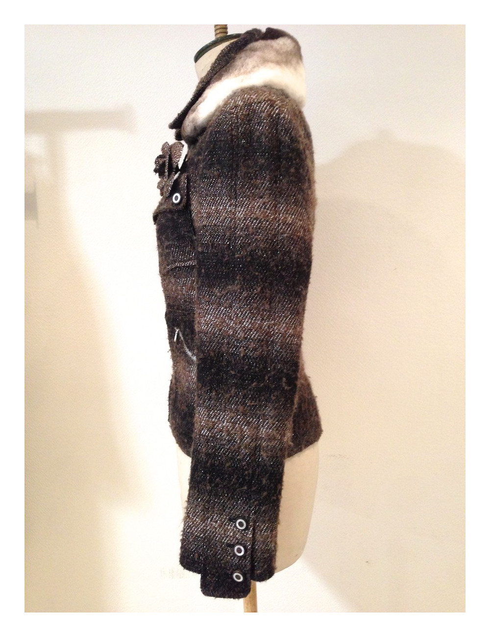 Veste CHANEL avec col amovible Orilag