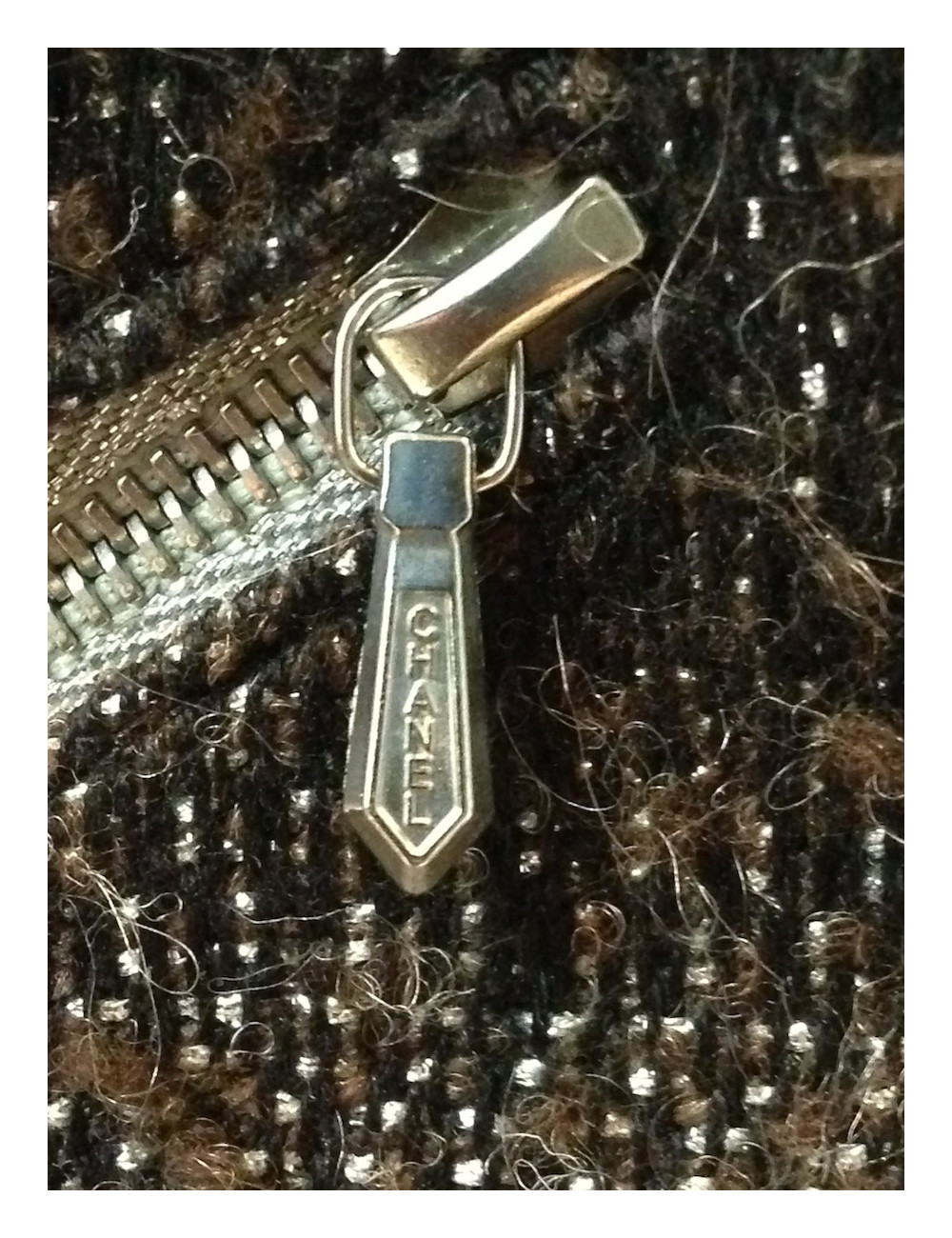 Veste CHANEL avec col amovible Orilag