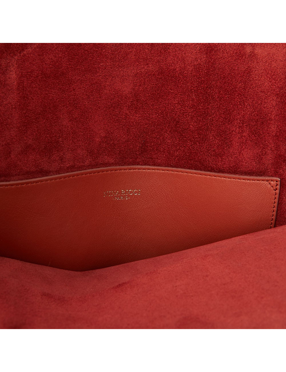 Sac NINA RICCI cuir brique