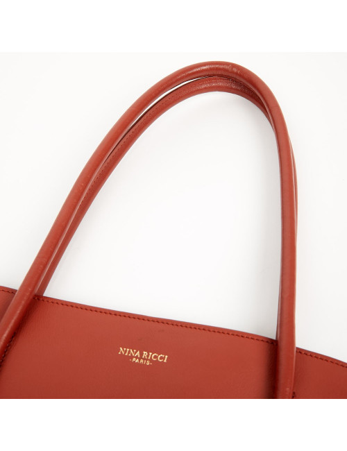 Sac NINA RICCI cuir brique