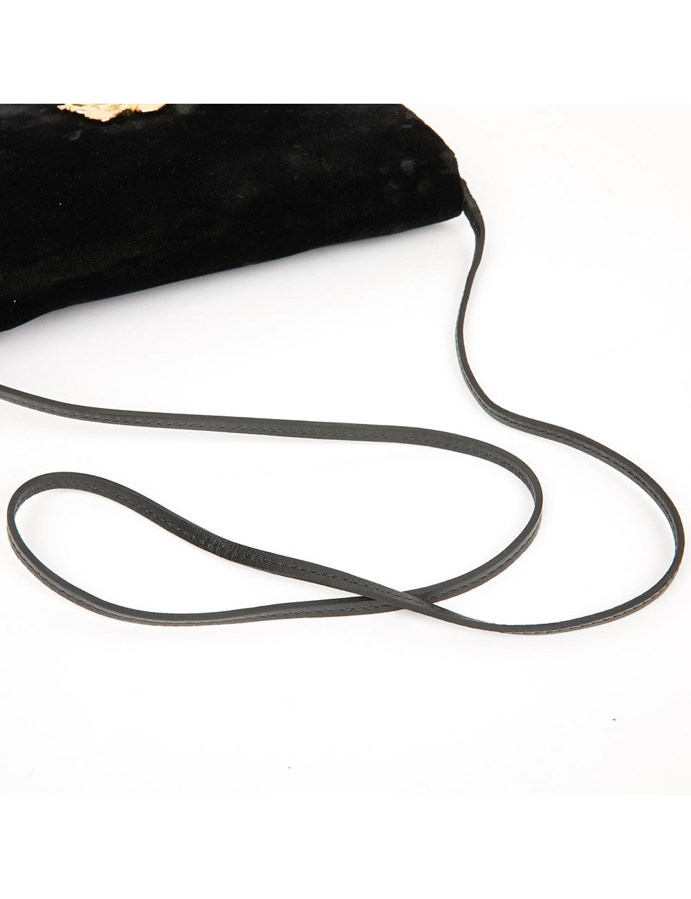 Sac CHRISTIAN DIOR Vintage velours noir