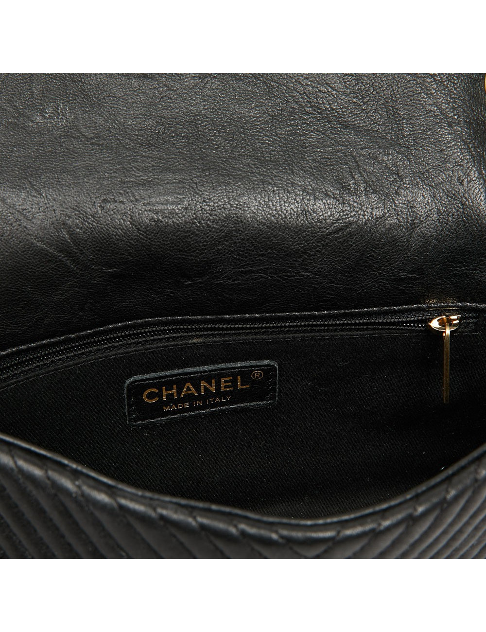 Chanel calf leather handbag