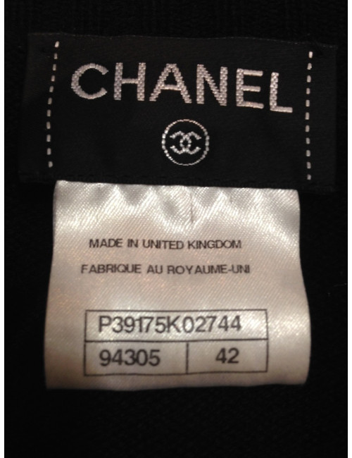 Veste CHANEL noir T42