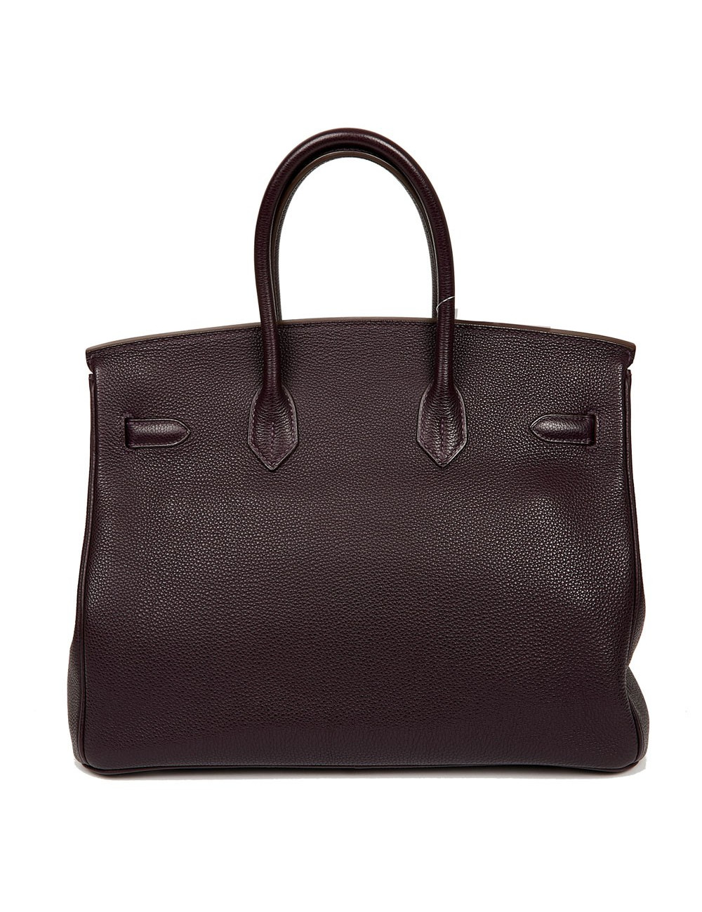Birkin 35 HERMES cuir de veau Togo raisin