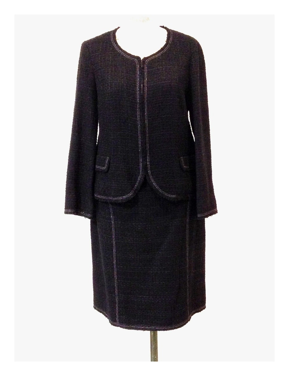 Tailleur CHANEL noir T42