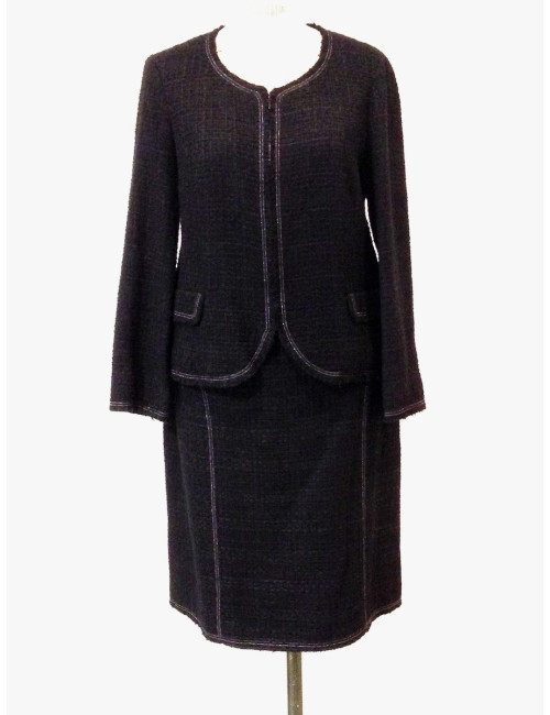 Tailleur CHANEL noir T42