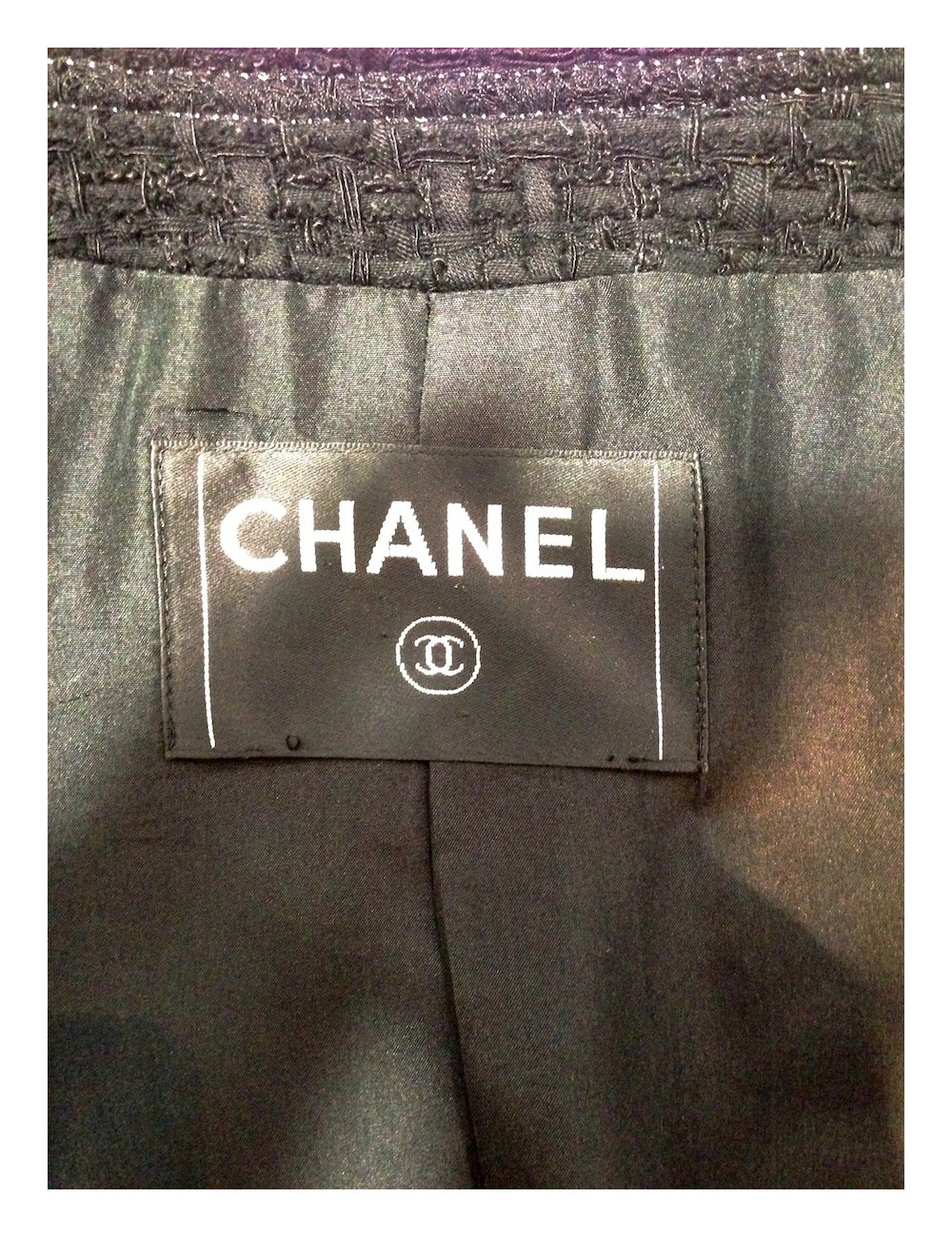 Tailleur CHANEL noir T42