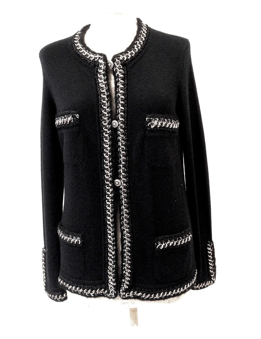 Veste CHANEL habillage chainon T46