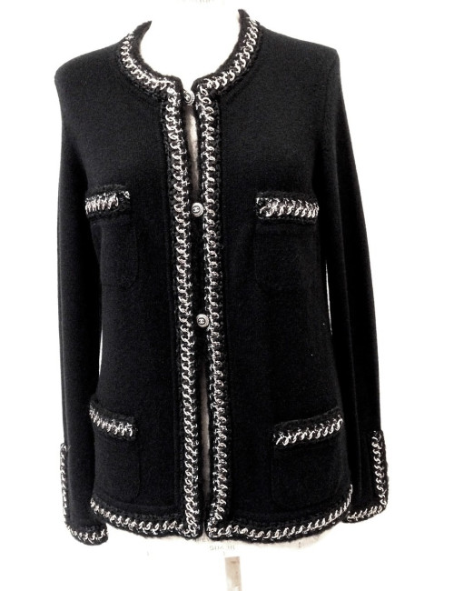 Veste CHANEL habillage chainon T46
