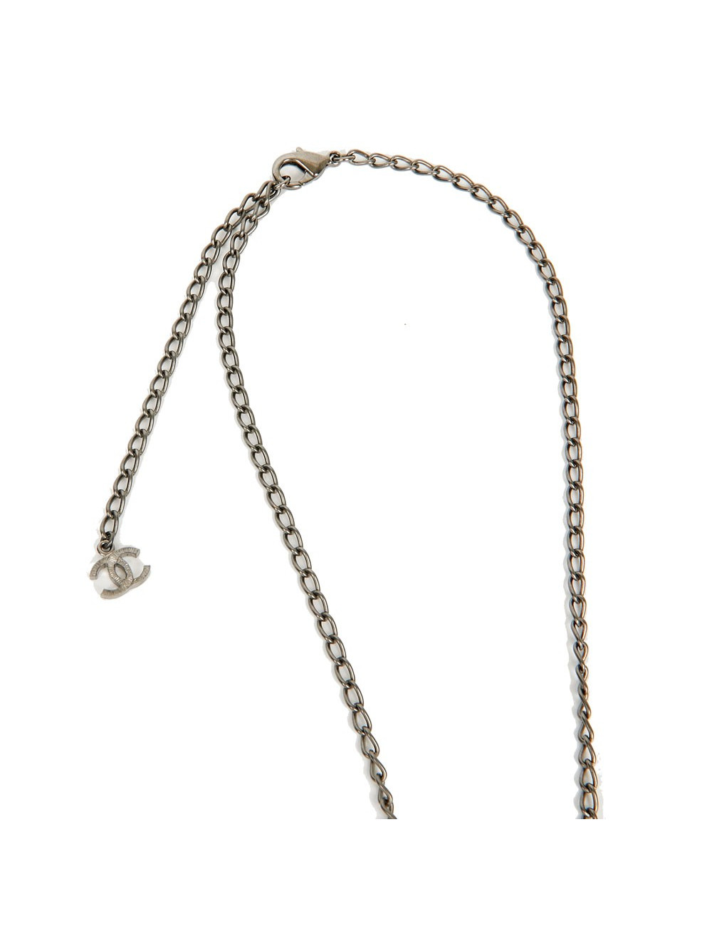 Chanel ruthénium necklace 