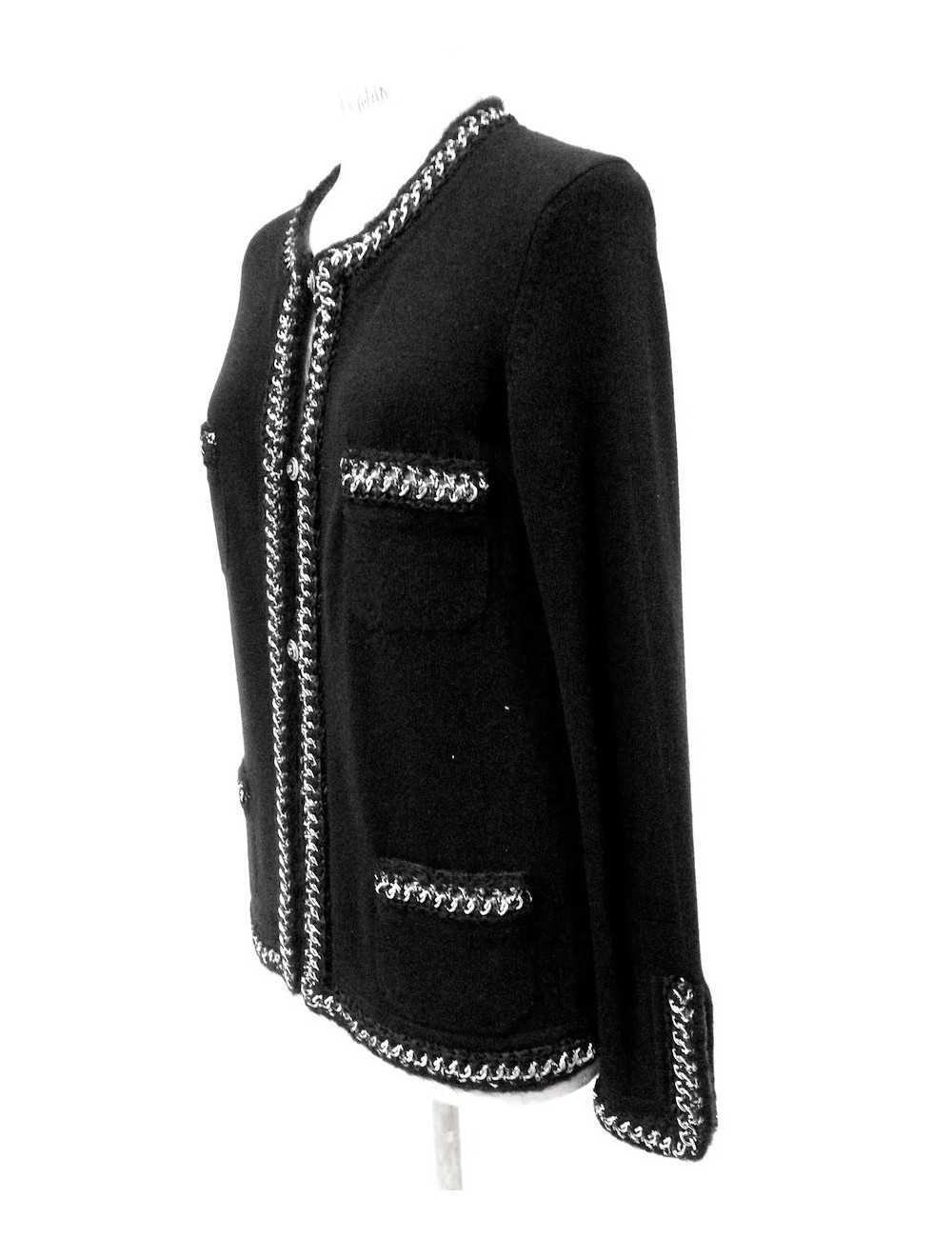 Veste CHANEL habillage chainon T46
