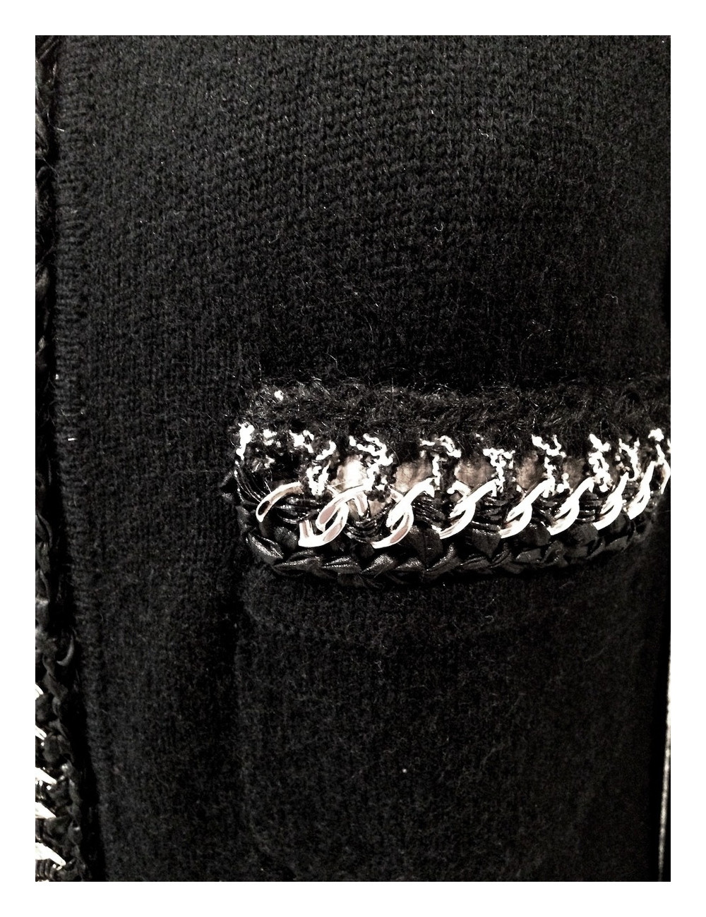 Veste CHANEL habillage chainon T46